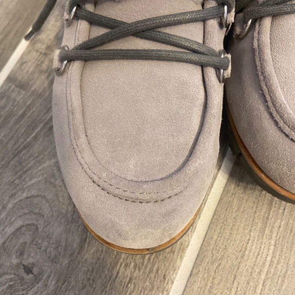 Sorel Harlow Lace Cozy Boot in light gray 7.5 - Picture 4 of 8